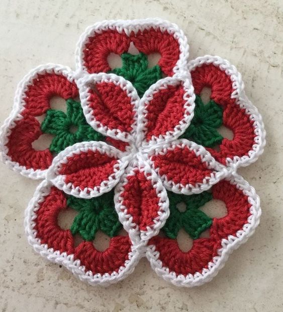 Starburst Hotpad Crochet 