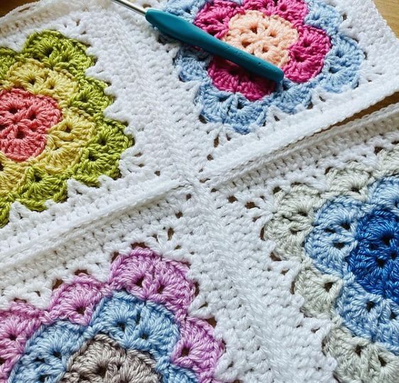 Shells Blanket Crochet