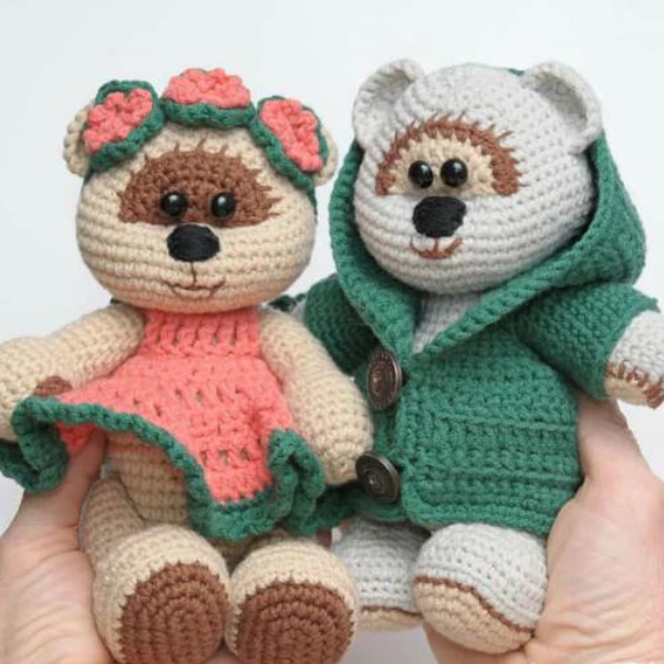 Honey Teddy Bear Crochet