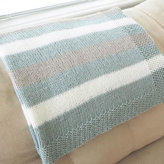 Striped Baby Blanket