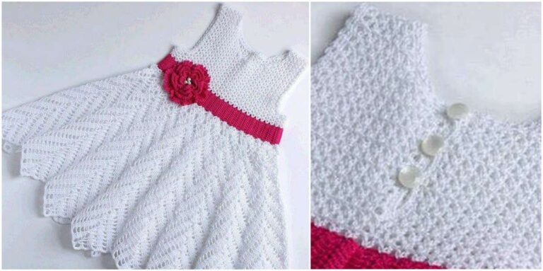 Baby Girl Crochet Dress